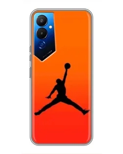 Чехол для TECNO POVA 4 (LG7n) с картинкой «Jordan Sunset»