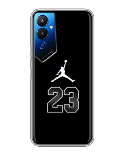 Чехол для TECNO POVA 4 (LG7n) с картинкой «Jordan Flight 23» Чехол для TECNO POVA 4 (LG7n) с картинкой «Jordan Flight 23»