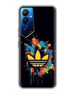 Чехол для TECNO POVA 4 (LG7n) с картинкой «Adidas Splash»