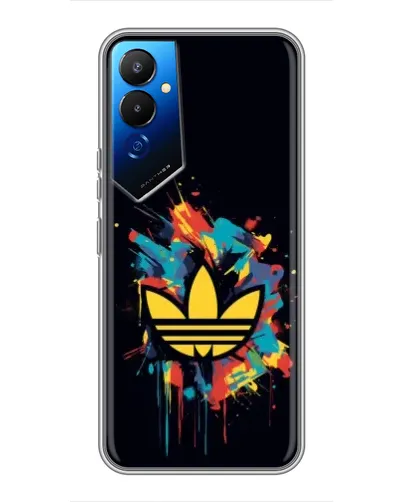 Чехол для TECNO POVA 4 (LG7n) с картинкой «Adidas Splash»