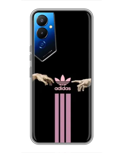 Чехол для TECNO POVA 4 (LG7n) с картинкой «Adidas Hands»