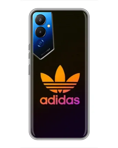 Чехол для TECNO POVA 4 (LG7n) с картинкой «Градиент Adidas»