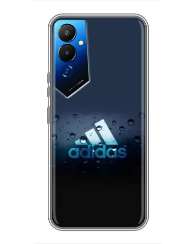 Чехол для TECNO POVA 4 (LG7n) с картинкой «Adidas Water Drops»