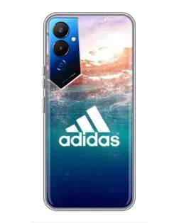 Чехол для TECNO POVA 4 (LG7n) с картинкой «Океанская глубина адидас»