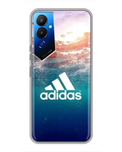 Чехол для TECNO POVA 4 (LG7n) с картинкой «Океанская глубина адидас»
