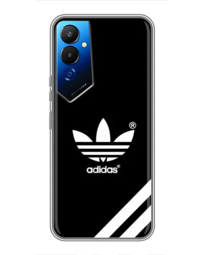 Чехол для TECNO POVA 4 (LG7n) с картинкой «Adidas с диагональными полосами»