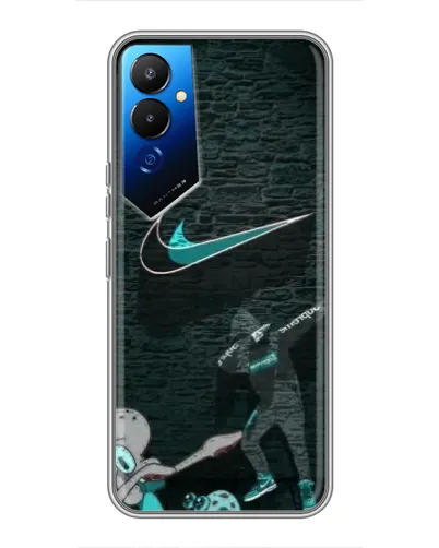 Чехол для TECNO POVA 4 (LG7n) с картинкой «Спортивный арт Nike» Чехол для TECNO POVA 4 (LG7n) с картинкой «Спортивный арт Nike»
