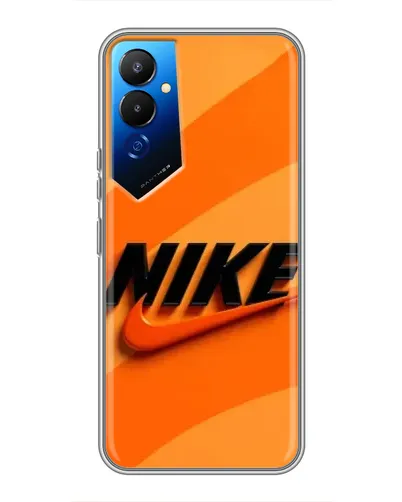 Чехол для TECNO POVA 4 (LG7n) с картинкой «Оранжевый драйв Nike» Чехол для TECNO POVA 4 (LG7n) с картинкой «Оранжевый драйв Nike»