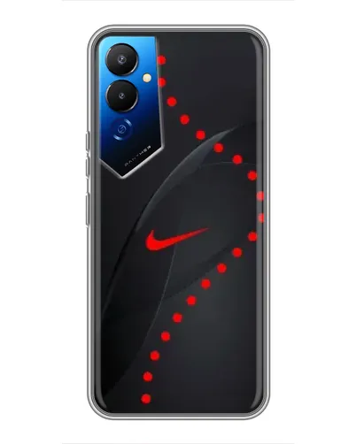 Чехол для TECNO POVA 4 (LG7n) с картинкой «Абстрактный дизайн Nike» Чехол для TECNO POVA 4 (LG7n) с картинкой «Абстрактный дизайн Nike»