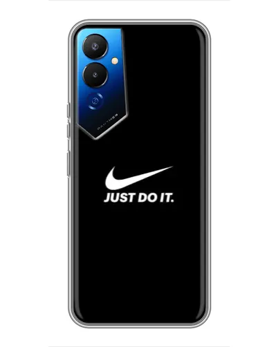 Чехол для TECNO POVA 4 (LG7n) с картинкой «Минимализм от Nike» Чехол для TECNO POVA 4 (LG7n) с картинкой «Минимализм от Nike»