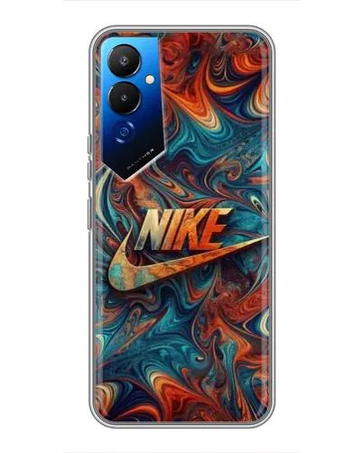Чехол для TECNO POVA 4 (LG7n) с картинкой «Nike в абстракции» Чехол для TECNO POVA 4 (LG7n) с картинкой «Nike в абстракции»