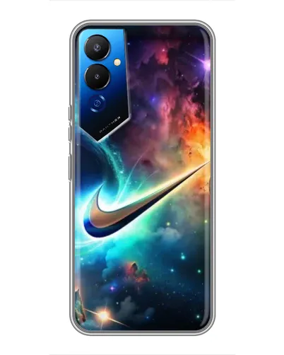 Чехол для TECNO POVA 4 (LG7n) с картинкой «Космический Nike Swoosh» Чехол для TECNO POVA 4 (LG7n) с картинкой «Космический Nike Swoosh»