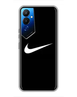 Чехол для TECNO POVA 4 (LG7n) с картинкой «Минималистический Найк»
