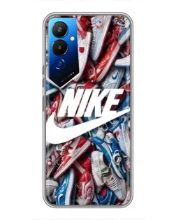Чохол для TECNO POVA 4 (LG7n) з картинкою «Космічний Nike Blue»