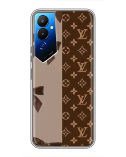 Чехол для TECNO POVA 4 (LG7n) с картинкой «Louis Vuitton — банты»