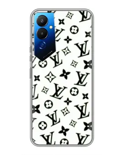 Чехол для TECNO POVA 4 (LG7n) с картинкой «Монохромный хаос LV»