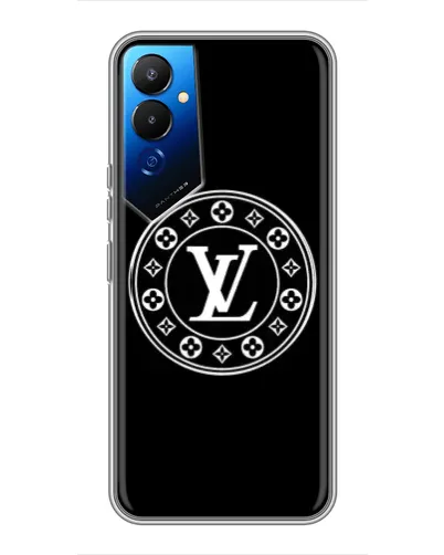 Чехол для TECNO POVA 4 (LG7n) с картинкой «LV — печать стиля»