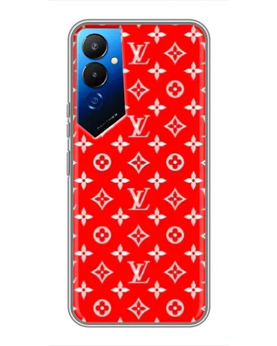 Чехол для TECNO POVA 4 (LG7n) с картинкой «Яркий паттерн LV»