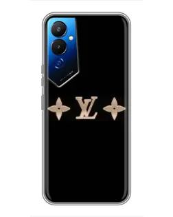 Чехол для TECNO POVA 4 (LG7n) с картинкой «Louis Vuitton — минимализм»