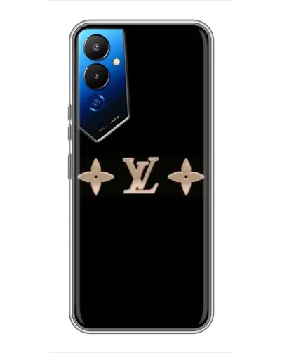 Чехол для TECNO POVA 4 (LG7n) с картинкой «Louis Vuitton — минимализм»
