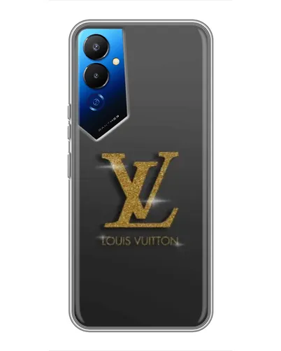 Чехол для TECNO POVA 4 (LG7n) с картинкой «Градиент Louis Vuitton»