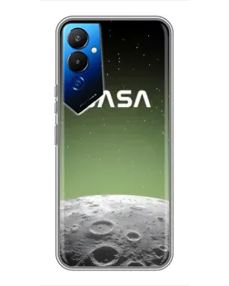 Чохол для TECNO POVA 4 (LG7n) з картинкою «NASA — місячний градієнт»