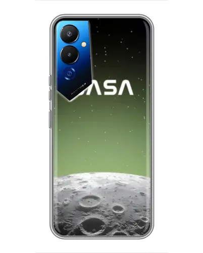 Чохол для TECNO POVA 4 (LG7n) з картинкою «NASA — місячний градієнт»