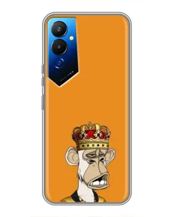 Чехол для TECNO POVA 4 (LG7n) с картинкой «Золотая обезьяна Bored Ape»