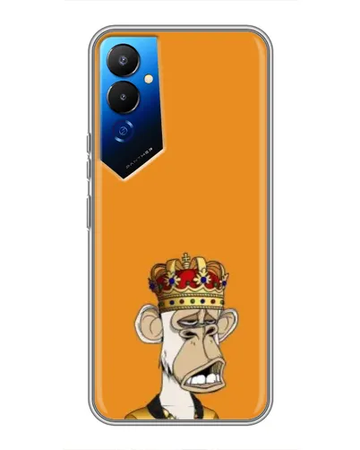 Чехол для TECNO POVA 4 (LG7n) с картинкой «Золотая обезьяна Bored Ape» Чехол для TECNO POVA 4 (LG7n) с картинкой «Золотая обезьяна Bored Ape»