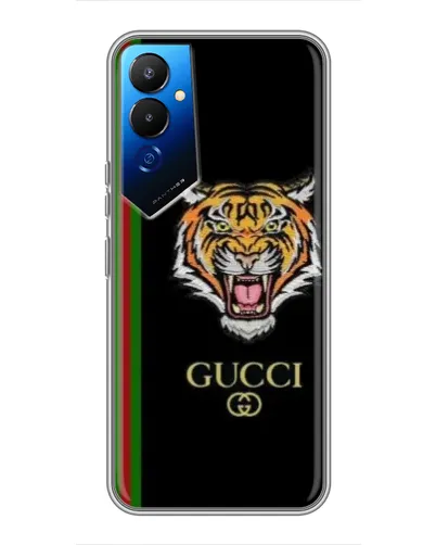 Чехол для TECNO POVA 4 (LG7n) с картинкой «Тигр Gucci» Чехол для TECNO POVA 4 (LG7n) с картинкой «Тигр Gucci»