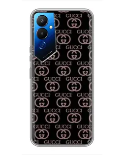 Чехол для TECNO POVA 4 (LG7n) с картинкой «Классическая монограмма Gucci»
