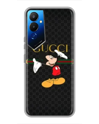 Чехол для TECNO POVA 4 (LG7n) с картинкой «Микки Маус Gucci» Чехол для TECNO POVA 4 (LG7n) с картинкой «Микки Маус Gucci»