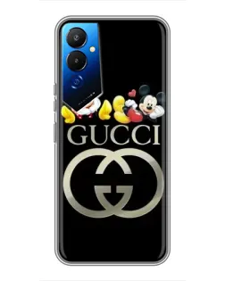 Чехол для TECNO POVA 4 (LG7n) с картинкой «Gucci — герои Disney»