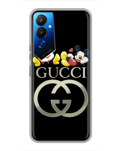 Чехол для TECNO POVA 4 (LG7n) с картинкой «Gucci — герои Disney» Чехол для TECNO POVA 4 (LG7n) с картинкой «Gucci — герои Disney»