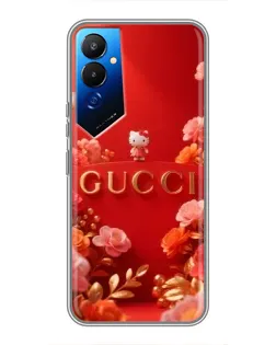 Чехол для TECNO POVA 4 (LG7n) с картинкой «Gucci — золотой сад»