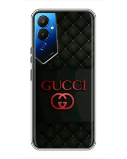 Чехол для TECNO POVA 4 (LG7n) с картинкой «Gucci — стеганый черный»