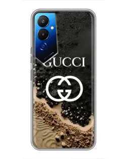 Чехол для TECNO POVA 4 (LG7n) с картинкой «Gucci — песчаные дюны»