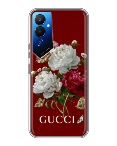 Чехол для TECNO POVA 4 (LG7n) с картинкой «Gucci — сад» Чехол для TECNO POVA 4 (LG7n) с картинкой «Gucci — сад»