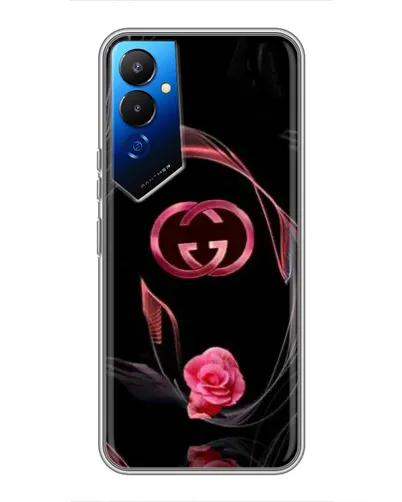 Чехол для TECNO POVA 4 (LG7n) с картинкой «Gucci — неоновая роза» Чехол для TECNO POVA 4 (LG7n) с картинкой «Gucci — неоновая роза»