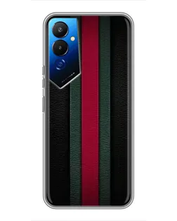 Чехол для TECNO POVA 4 (LG7n) с картинкой «Gucci — неоновая линия»