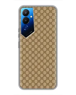 Чохол для TECNO POVA 4 (LG7n) з картинкою «Gucci — класичний беж»