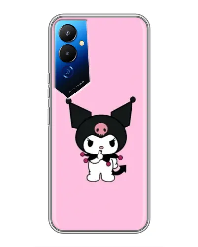 Чехол для TECNO POVA 4 (LG7n) с картинкой «Kuromi — розовая нежность» Чехол для TECNO POVA 4 (LG7n) с картинкой «Kuromi — розовая нежность»