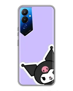 Чехол для TECNO POVA 4 (LG7n) с картинкой «Забавная Kuromi»