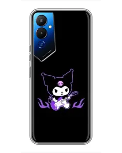 Чехол для TECNO POVA 4 (LG7n) с картинкой «Электрическая Kuromi»