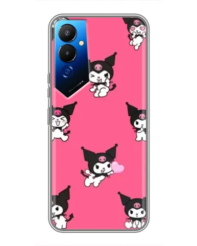 Чехол для TECNO POVA 4 (LG7n) с картинкой «Паттерн с Куроми» Чехол для TECNO POVA 4 (LG7n) с картинкой «Паттерн с Куроми»