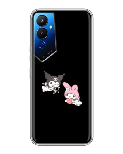 Чехол для TECNO POVA 4 (LG7n) с картинкой «My Melody и Kuromi» Чехол для TECNO POVA 4 (LG7n) с картинкой «My Melody и Kuromi»