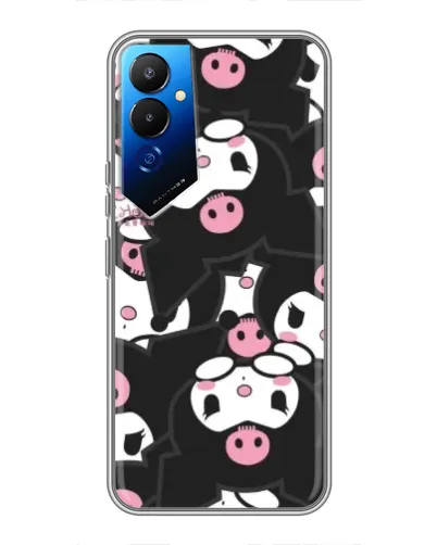 Чехол для TECNO POVA 4 (LG7n) с картинкой «Kuromi с сердечком» Чехол для TECNO POVA 4 (LG7n) с картинкой «Kuromi с сердечком»