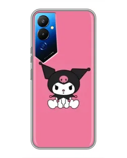 Чехол для TECNO POVA 4 (LG7n) с картинкой «Хмурая Kuromi»