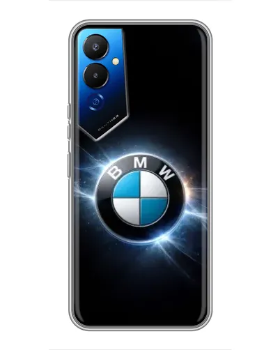 Чехол для TECNO POVA 4 (LG7n) с картинкой «BMW — неоновое сияние» Чехол для TECNO POVA 4 (LG7n) с картинкой «BMW — неоновое сияние»