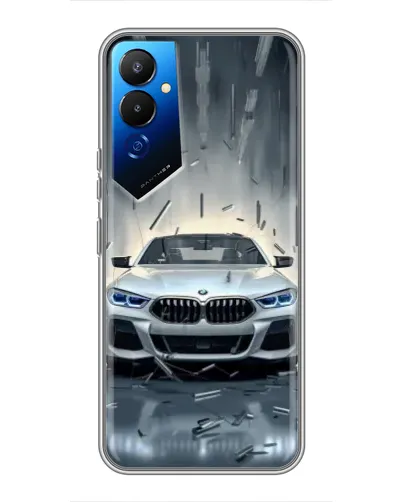 Чехол для TECNO POVA 4 (LG7n) с картинкой «BMW в свете фар» Чехол для TECNO POVA 4 (LG7n) с картинкой «BMW в свете фар»